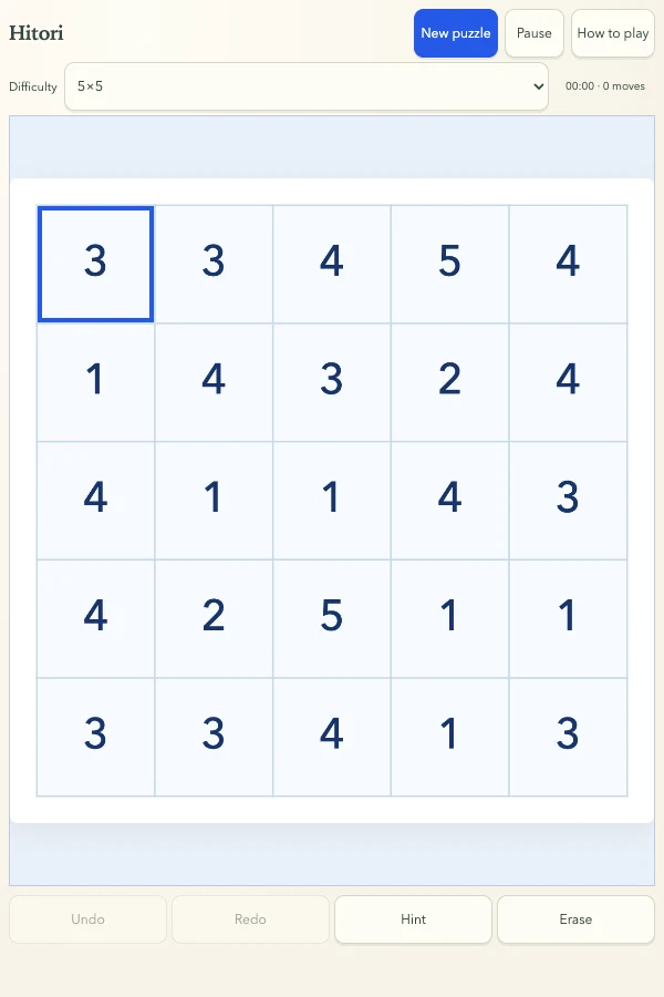 独数消除 · 真实游戏画面